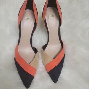 Zara pointed toe heel